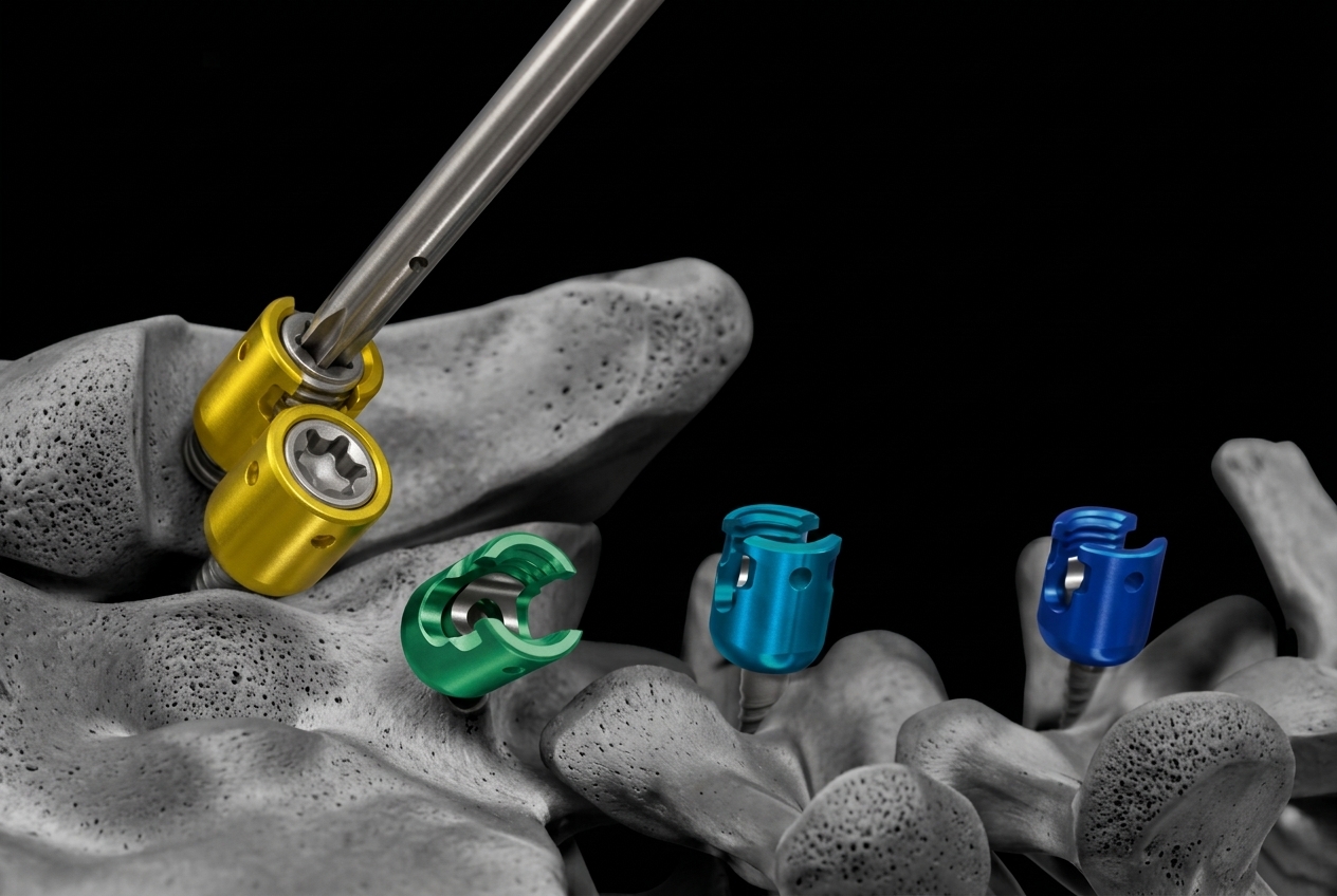 Tornillos poliaxiales CDH
